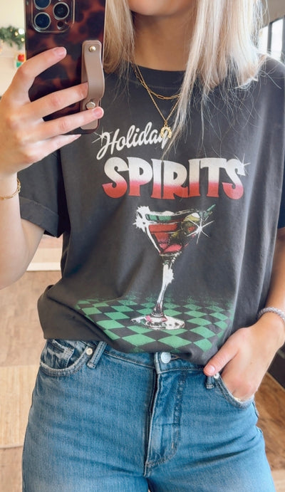 Holiday Sprits Boyfriend Tee