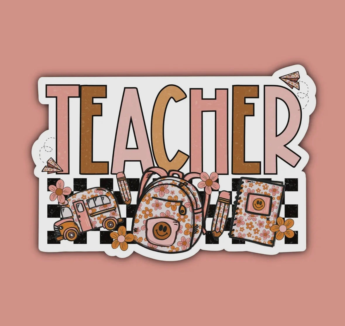 Teacher sticker