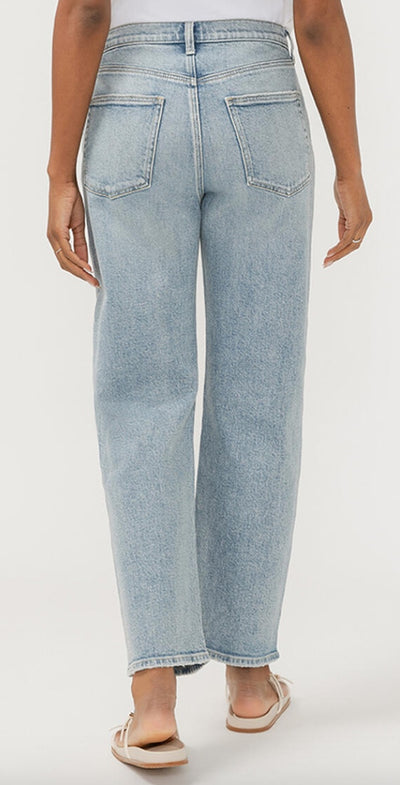 90s Relaxed Mid Rise Straight Leg Jeans