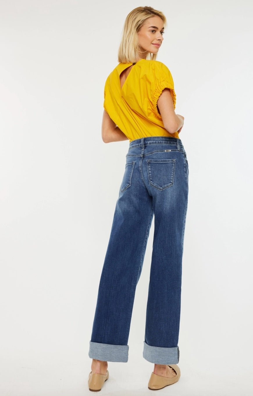 Kancan Cuffed Jeans