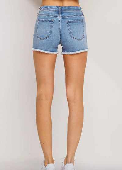 Ave stretchy denim short