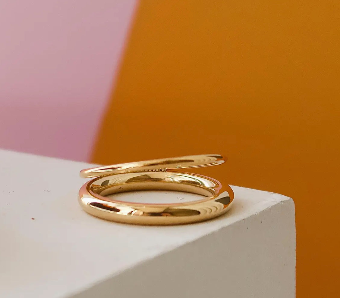 Harvey Classic Double Band Ring