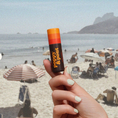 Poppy & Pout, Retro surf lip balm