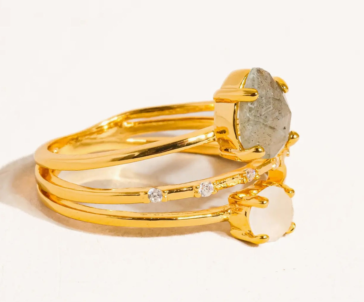 Sabine Multi Stone Statement Ring