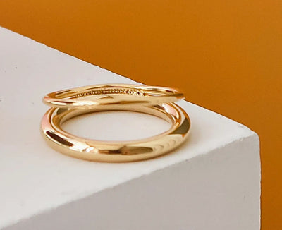 Harvey Classic Double Band Ring