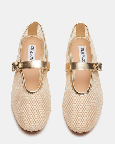Dreaming- gold flats