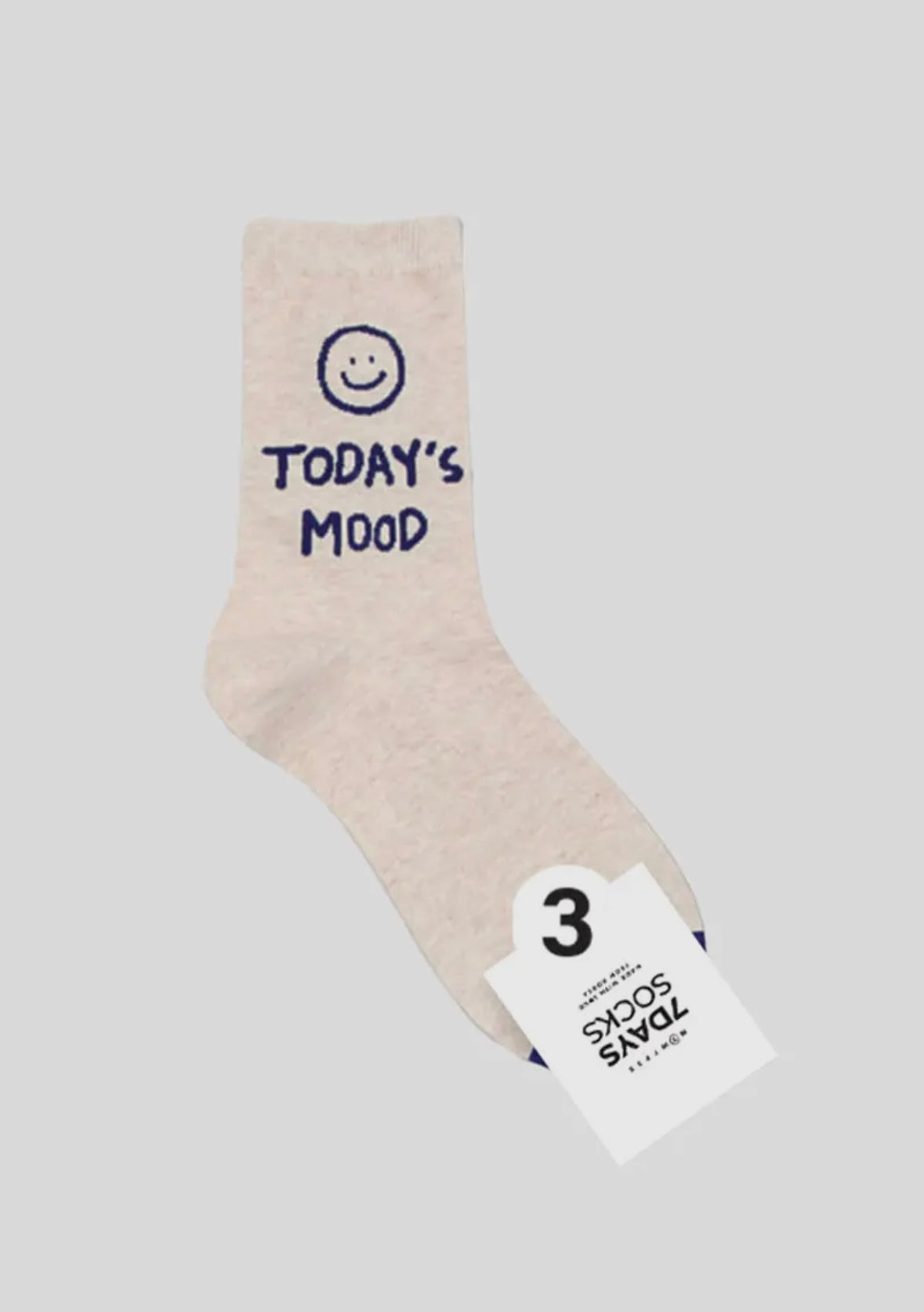 7 day smile crew socks