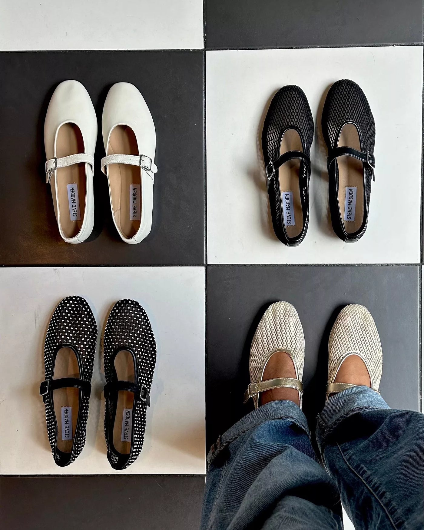 Dreaming- gold flats