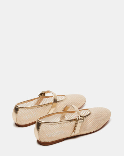 Dreaming- gold flats