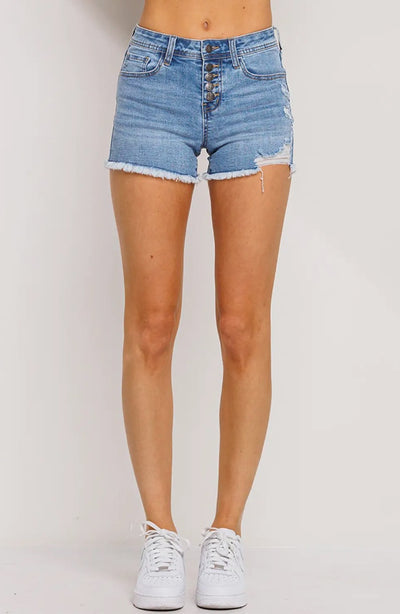 Ave stretchy denim short