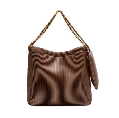 Isabella pleated shoulder bag- Pixie Mood