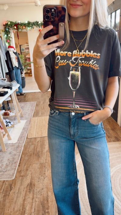 More Bubbles Boyfriend Tee