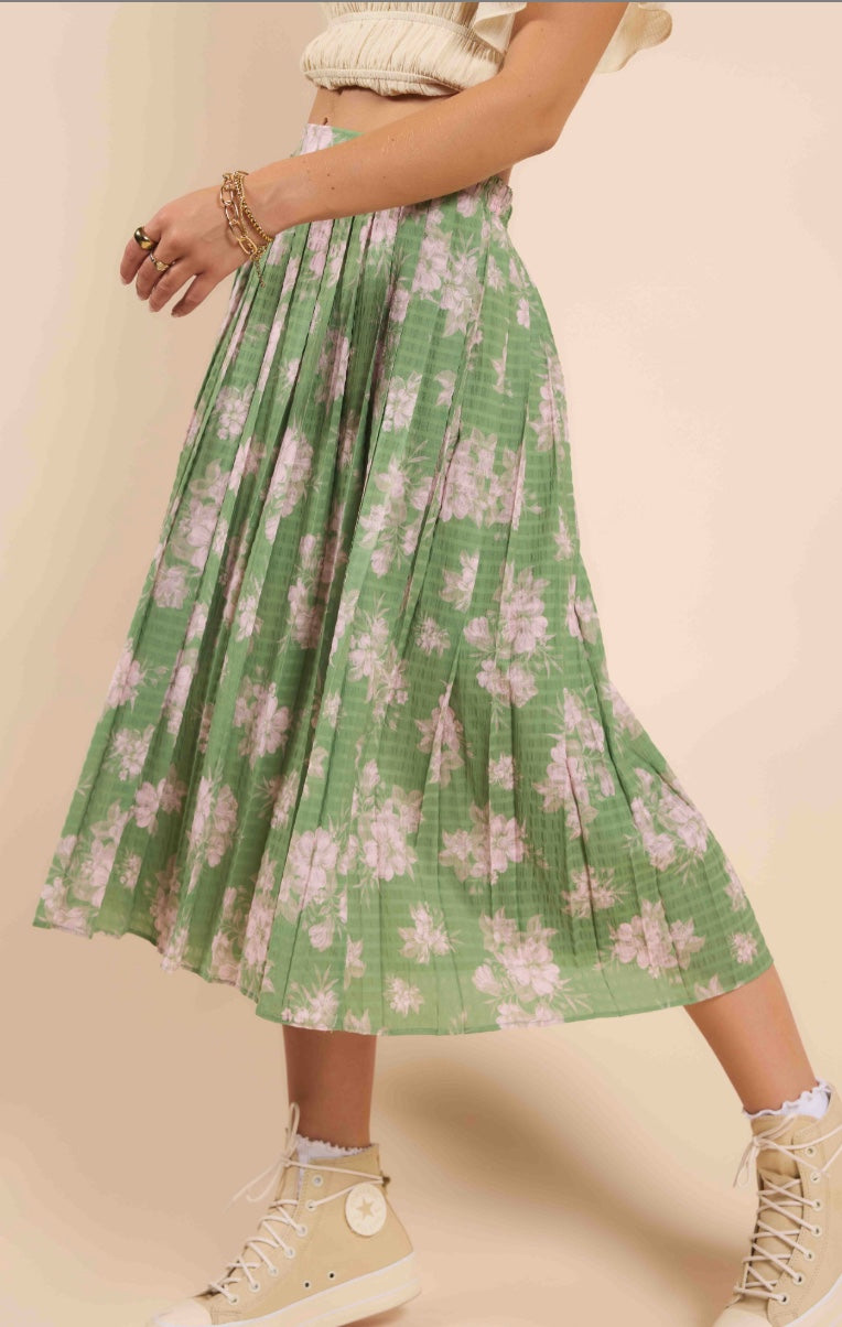 Rainy days midi skirt