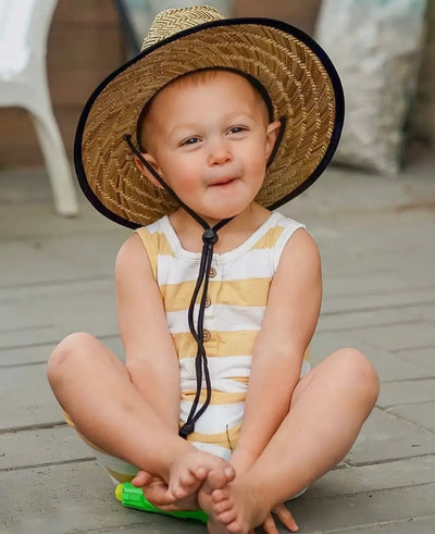 Shore apparel lagoon straw hat (adult & kid)