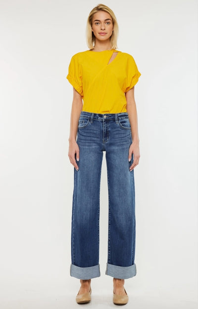 Kancan Cuffed Jeans