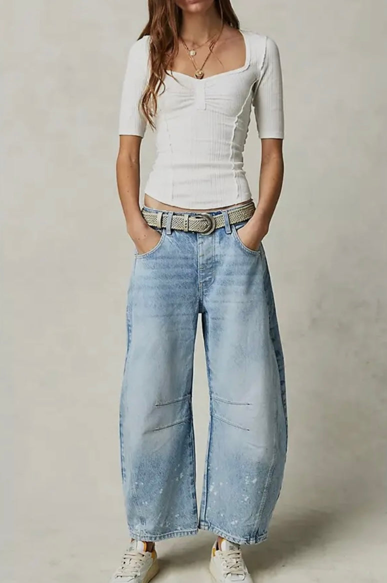 Barrel Leg Jean