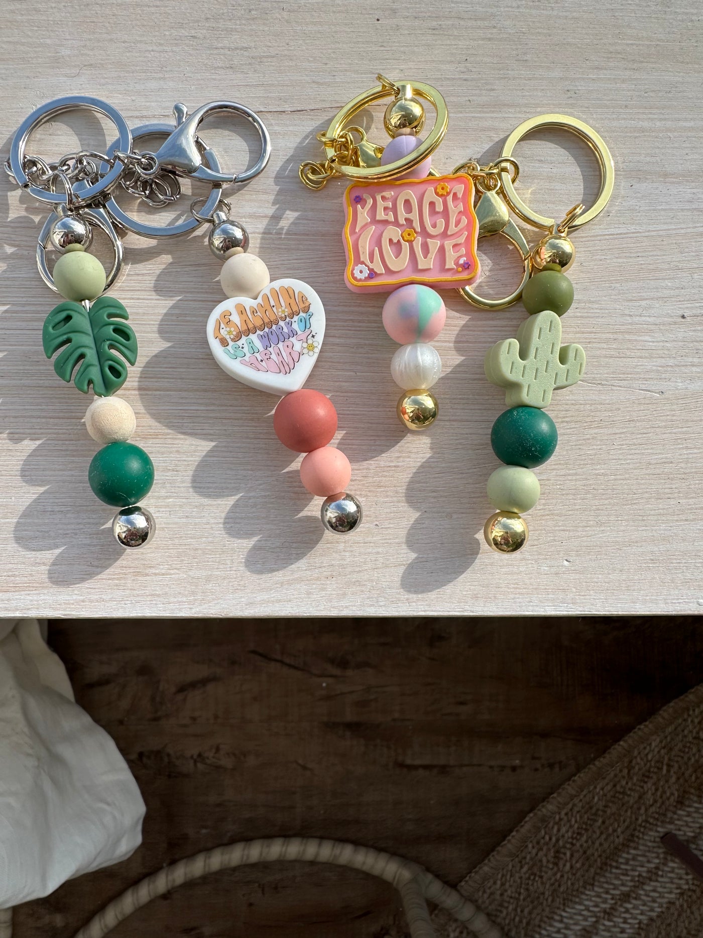 Assorted keychains