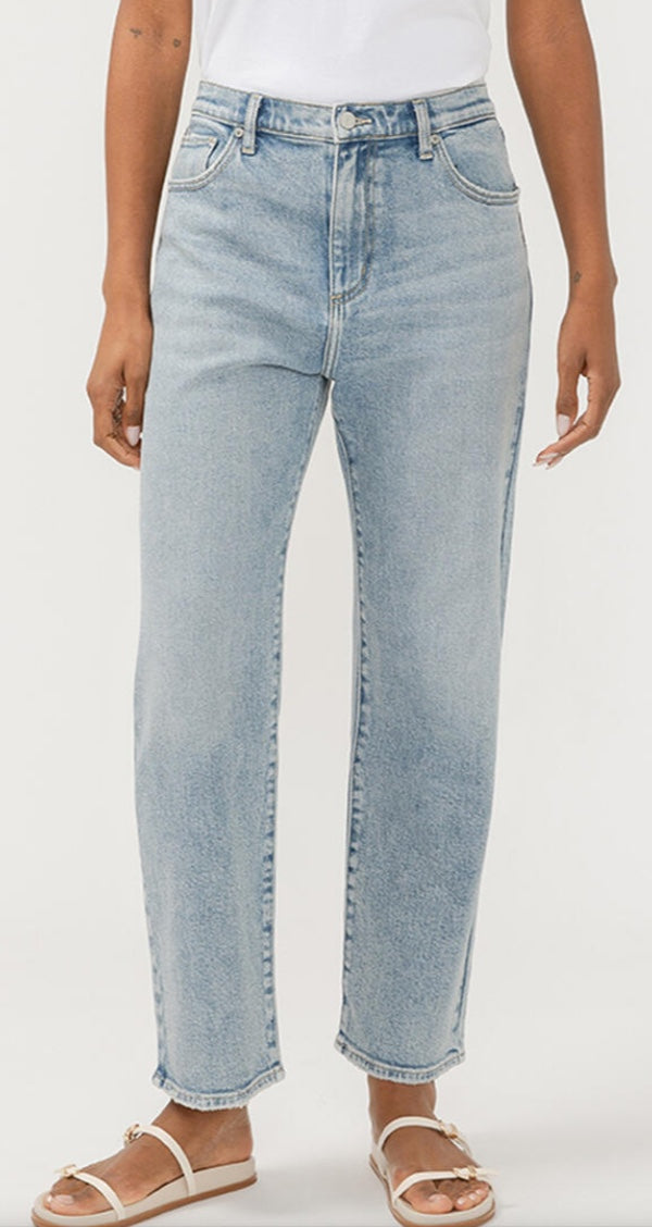 90s Relaxed Mid Rise Straight Leg Jeans
