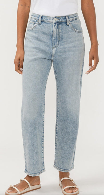 90s Relaxed Mid Rise Straight Leg Jeans