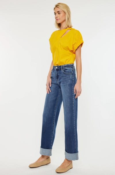 Kancan Cuffed Jeans