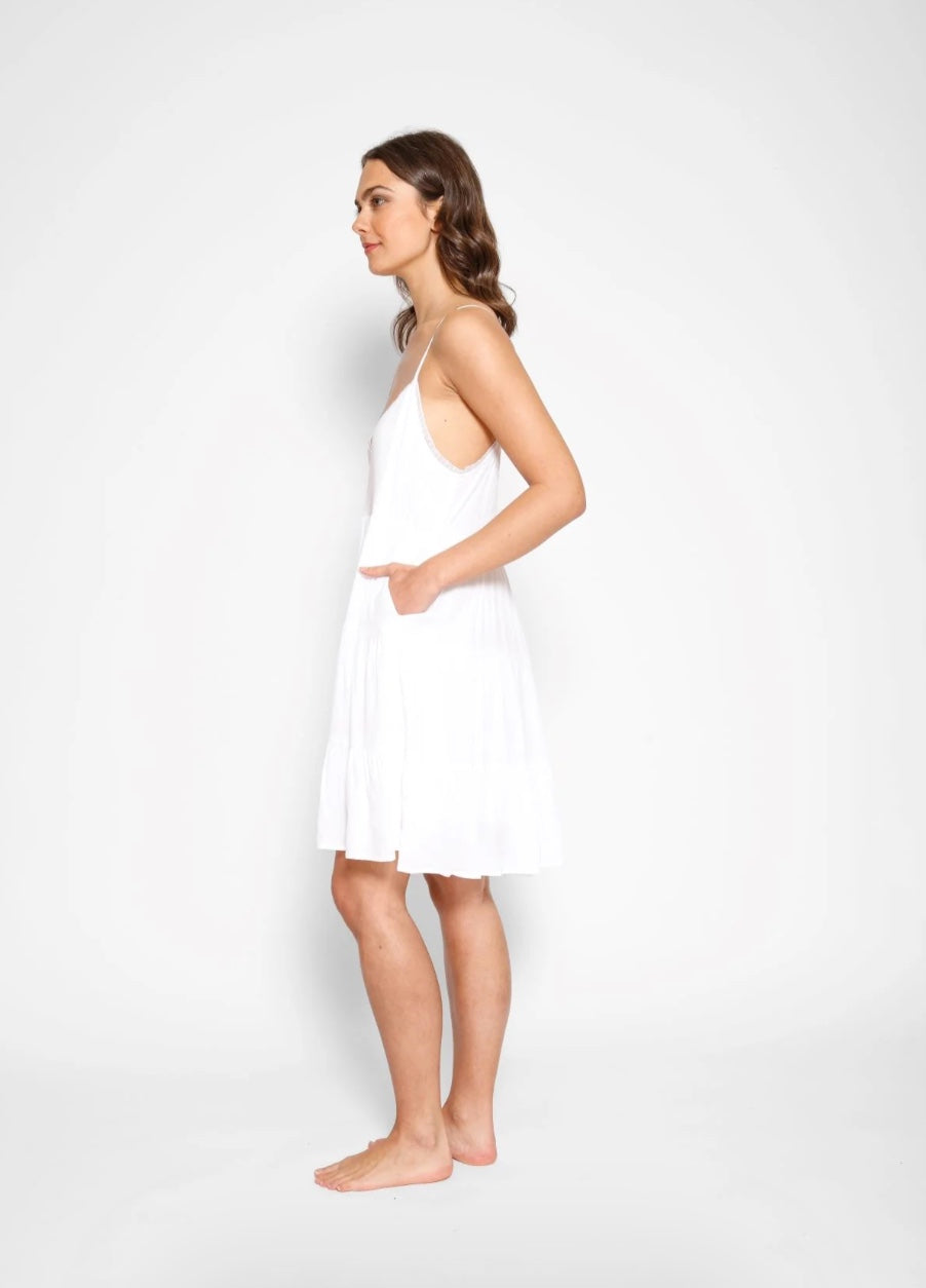 Miami Mini Tiered Ruffle Dress
