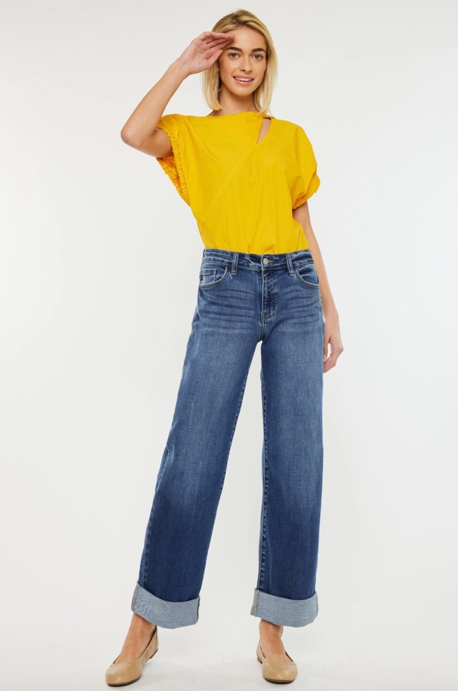 Kancan Cuffed Jeans