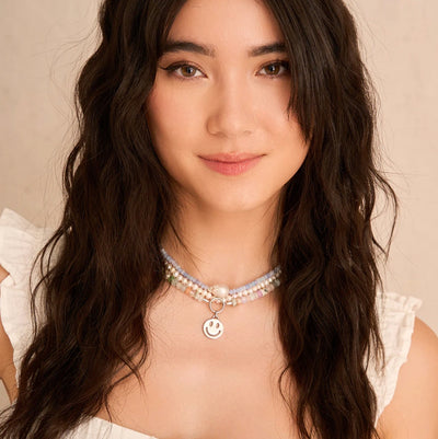 Aqua necklace