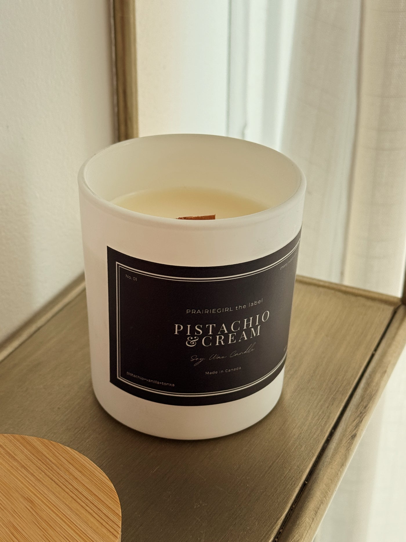 Pistachio & Cream Candle