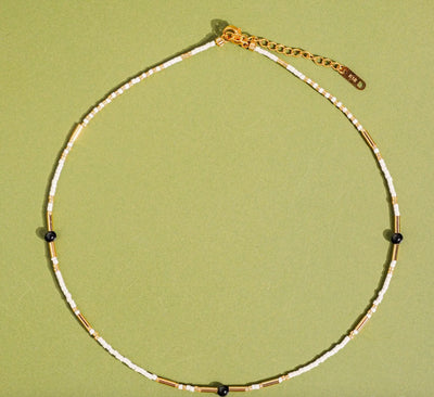 NYX Handmade Bohemian Beaded Stack Necklace