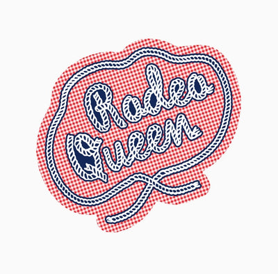 Rodeo Queen Cowgirl High Quality Vinyl Sticker