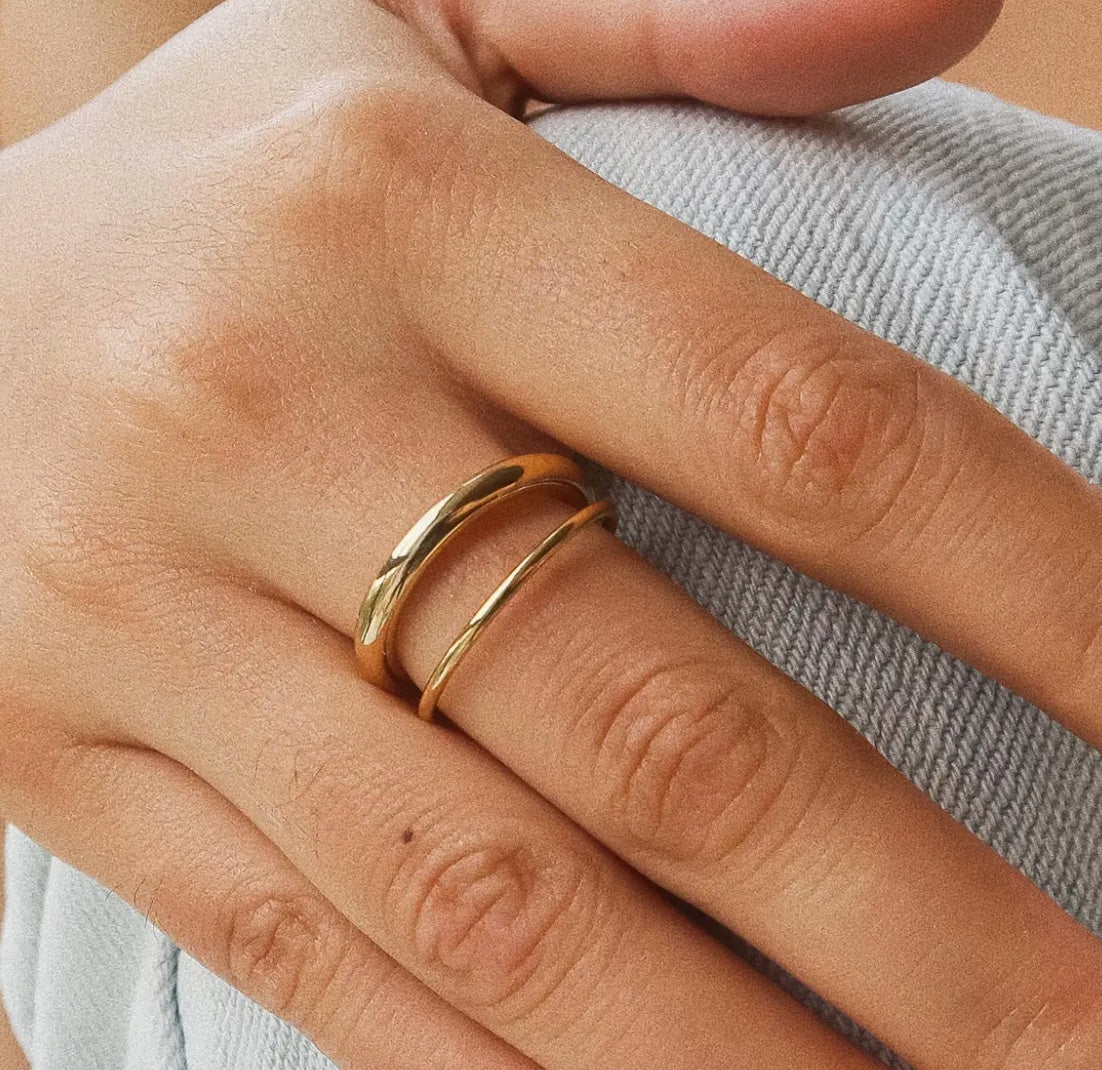 Harvey Classic Double Band Ring