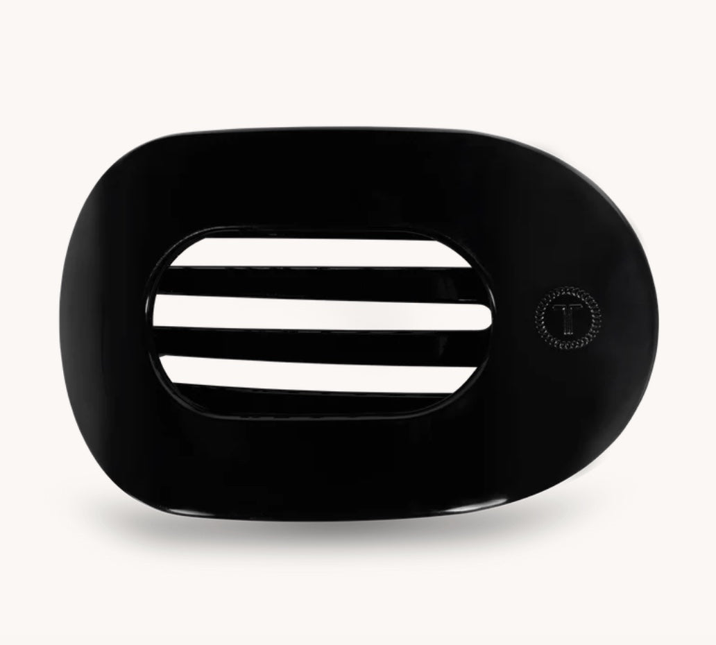 Teleties Medium Flat hair clip round
