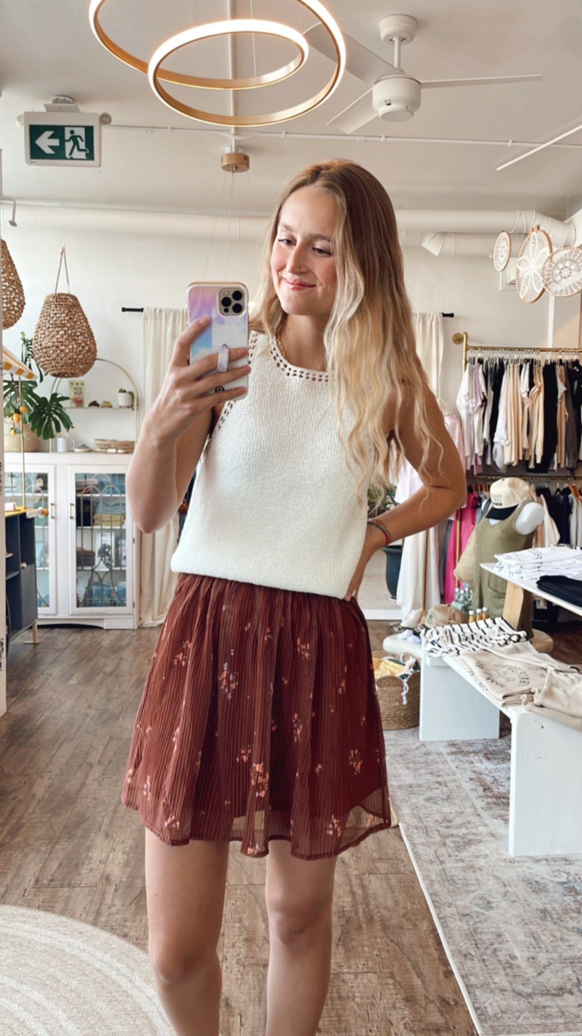 Last Dance mini skirt