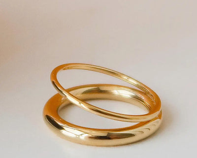 Harvey Classic Double Band Ring