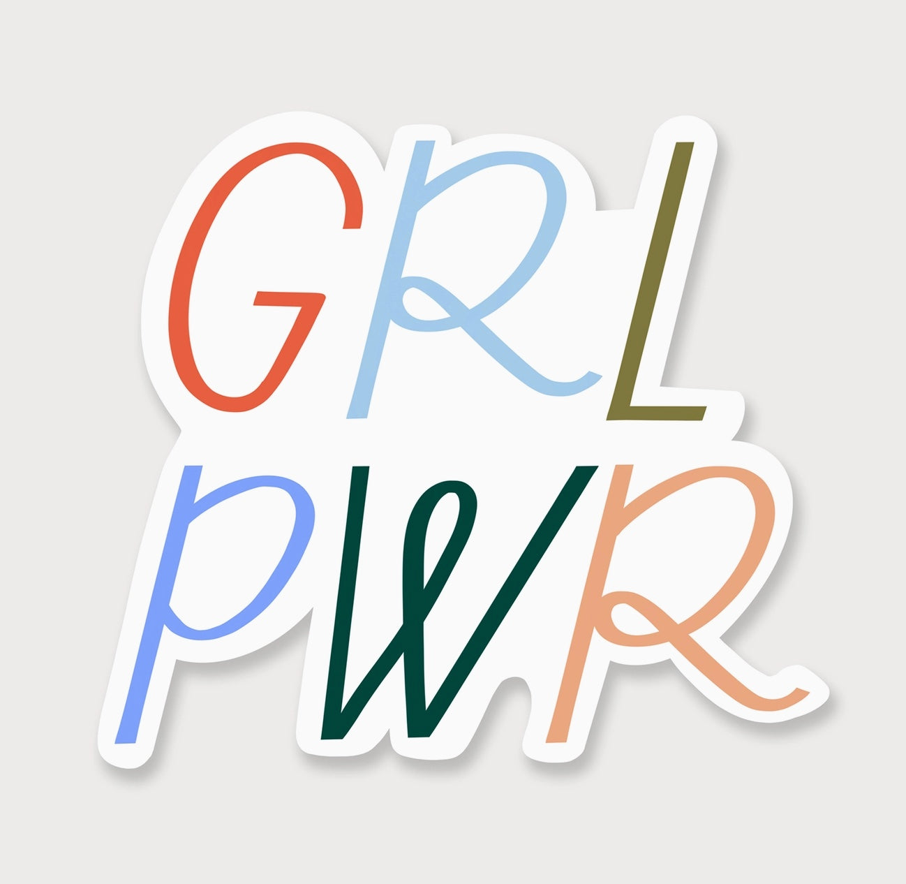 Girl Power Sticker