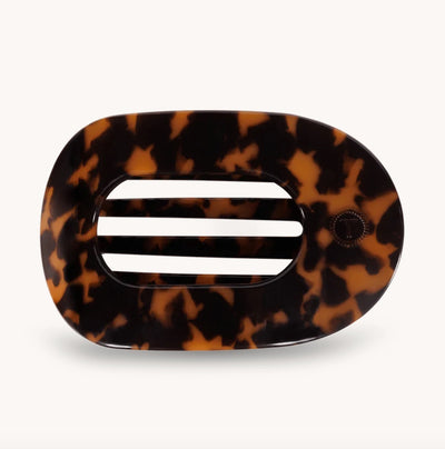 Teleties Medium Flat hair clip round