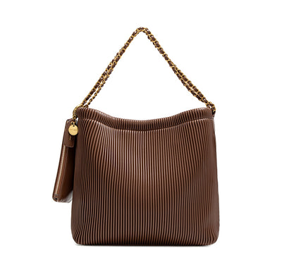 Isabella pleated shoulder bag- Pixie Mood