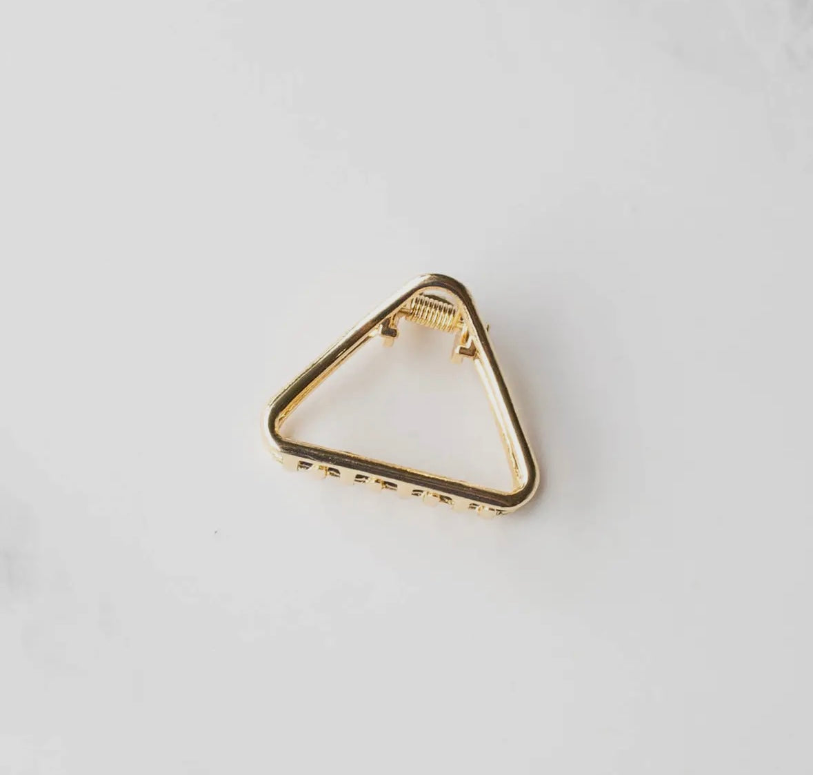 Metal Triangle Hair Clip