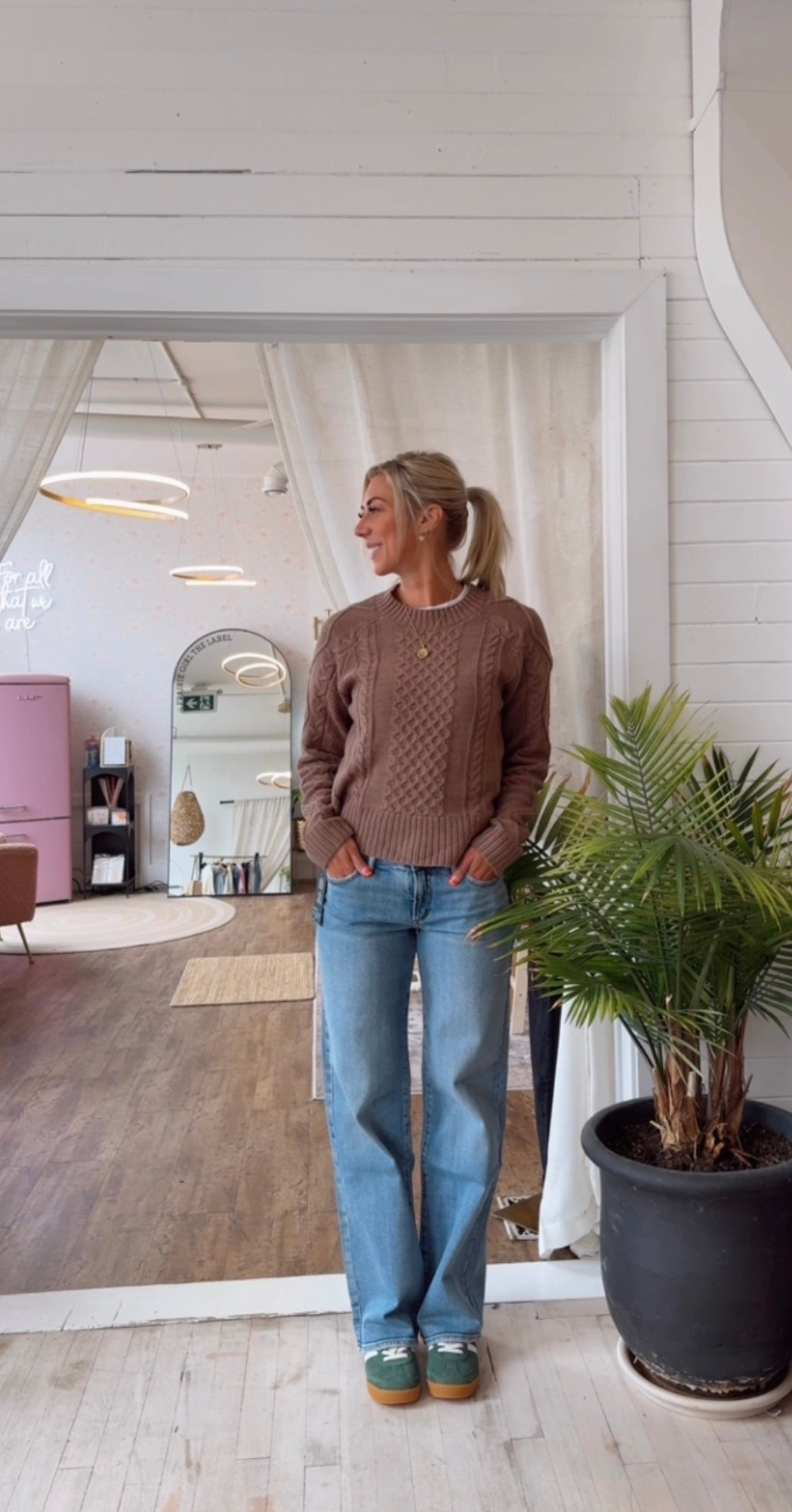 Loose and Low Jeans