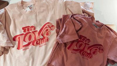 The more self love club graphic t's (kids)