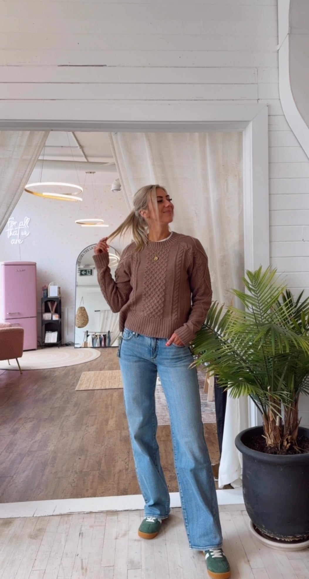 Loose and Low Jeans