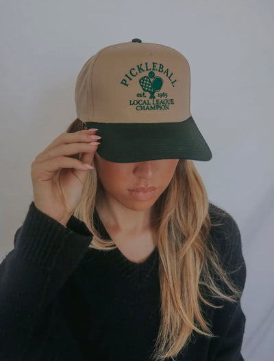 Pickleball embroidered hat