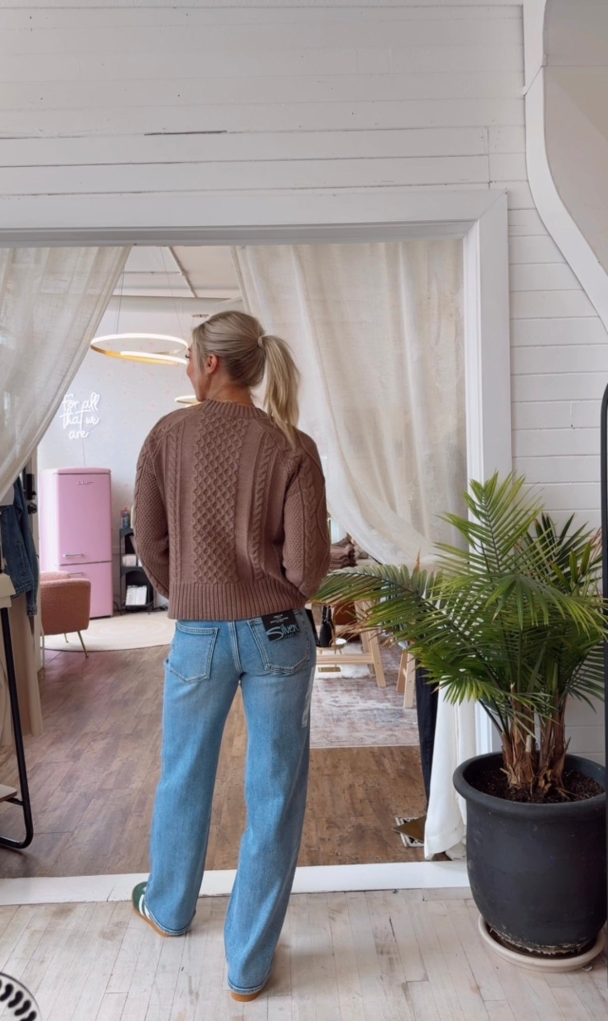 Loose and Low Jeans