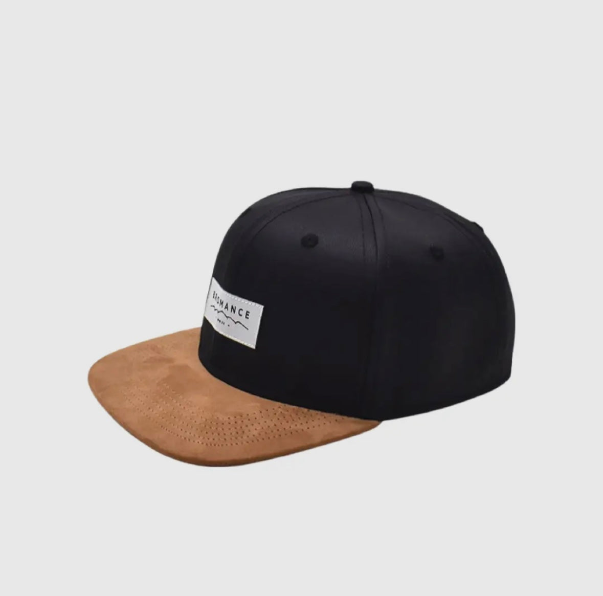 Cotton & suede Youth hat