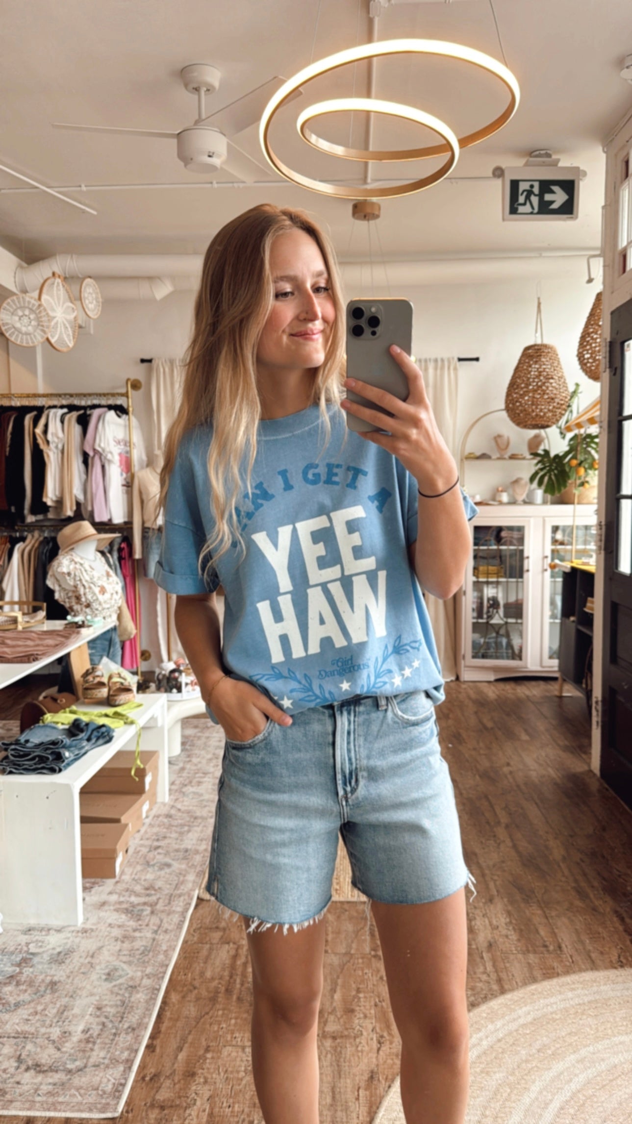 Can I get a Yeehaw Tee