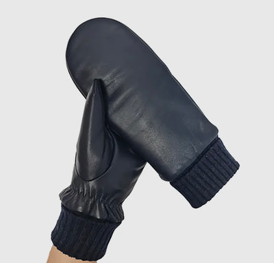 Leather mitts