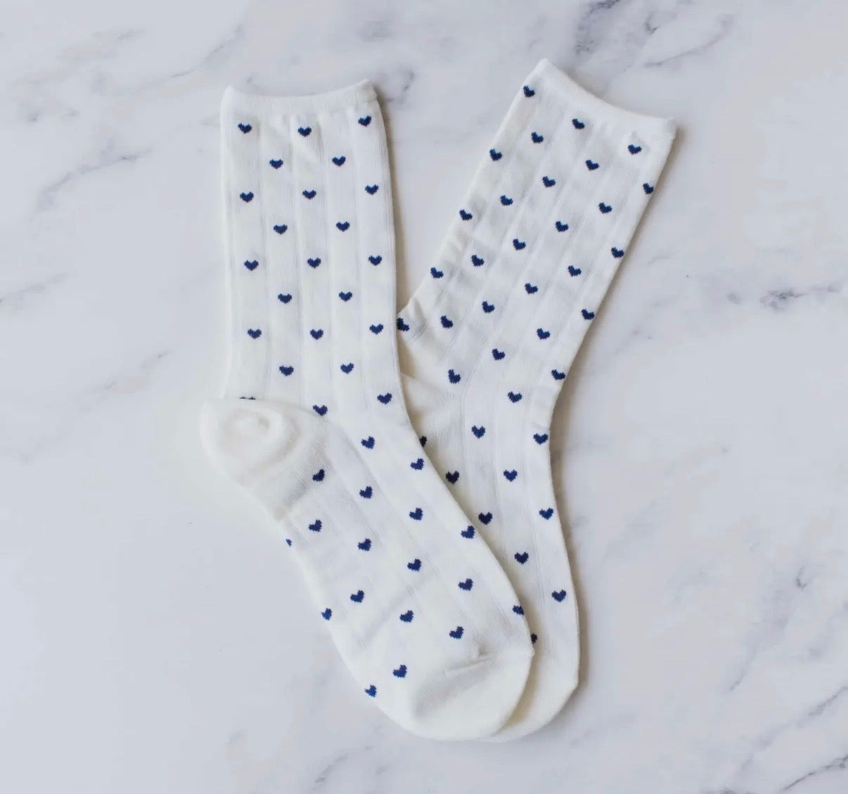 Heart Crew Socks