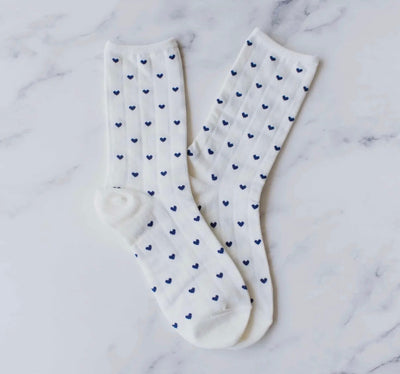 Heart Crew Socks