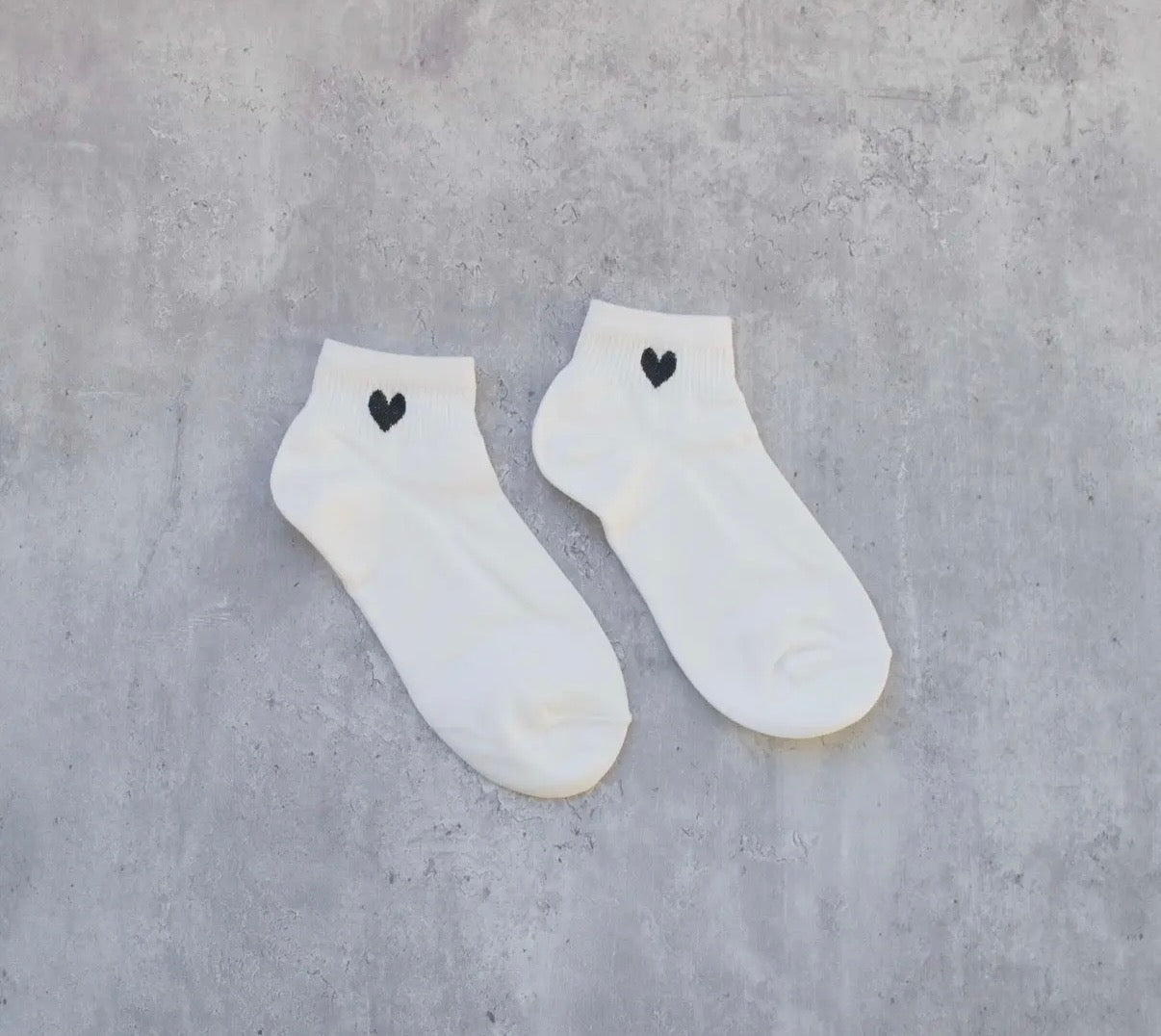 Mini Heart Ankle Socks