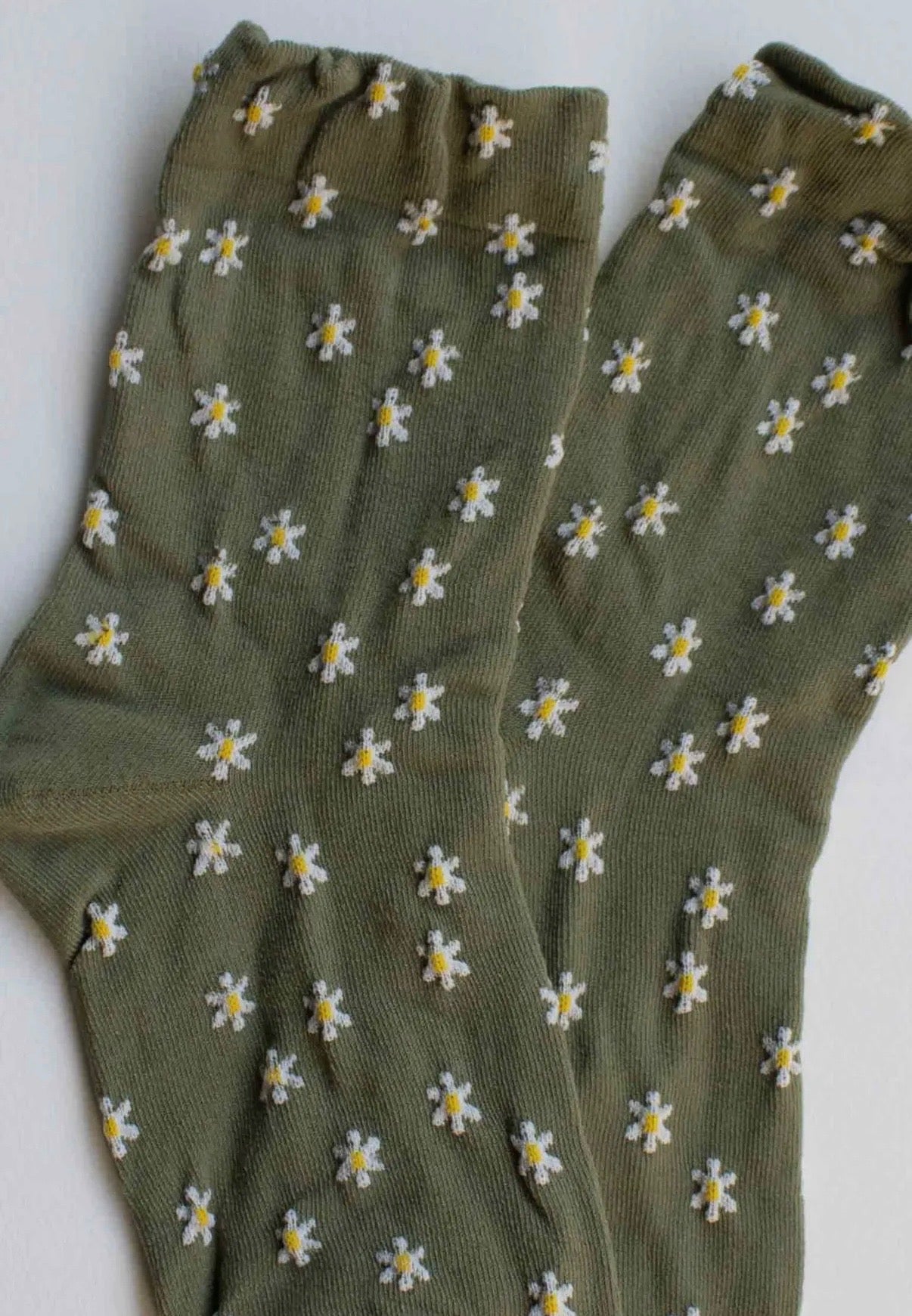 Daisy Meadow Cotton Blend Socks